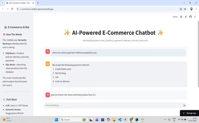 Chat Assistant Interface